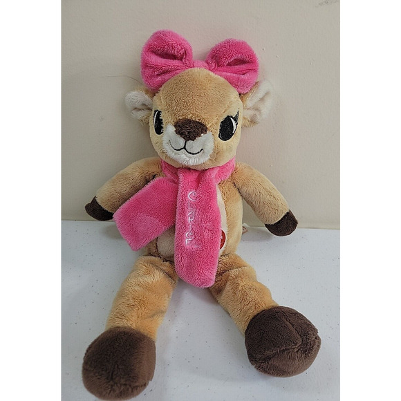 Dan Dee Other - Dan Dee Clarice Rudolph The Red Nosed Reindeer Squeak Plush Stuffed Toy 13"